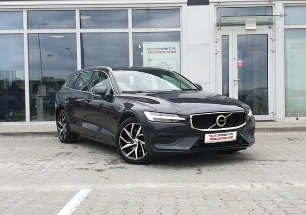 Volvo V60 cena 114900 przebieg: 90483, rok produkcji 2019 z Sieradz małe 301